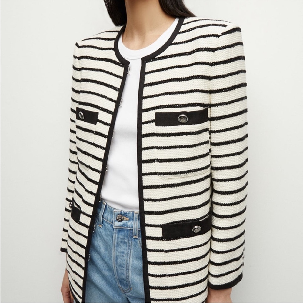 Veronica Beard Foster Dickey Jacket sz 14 - NWOT - Picture 3 of 10